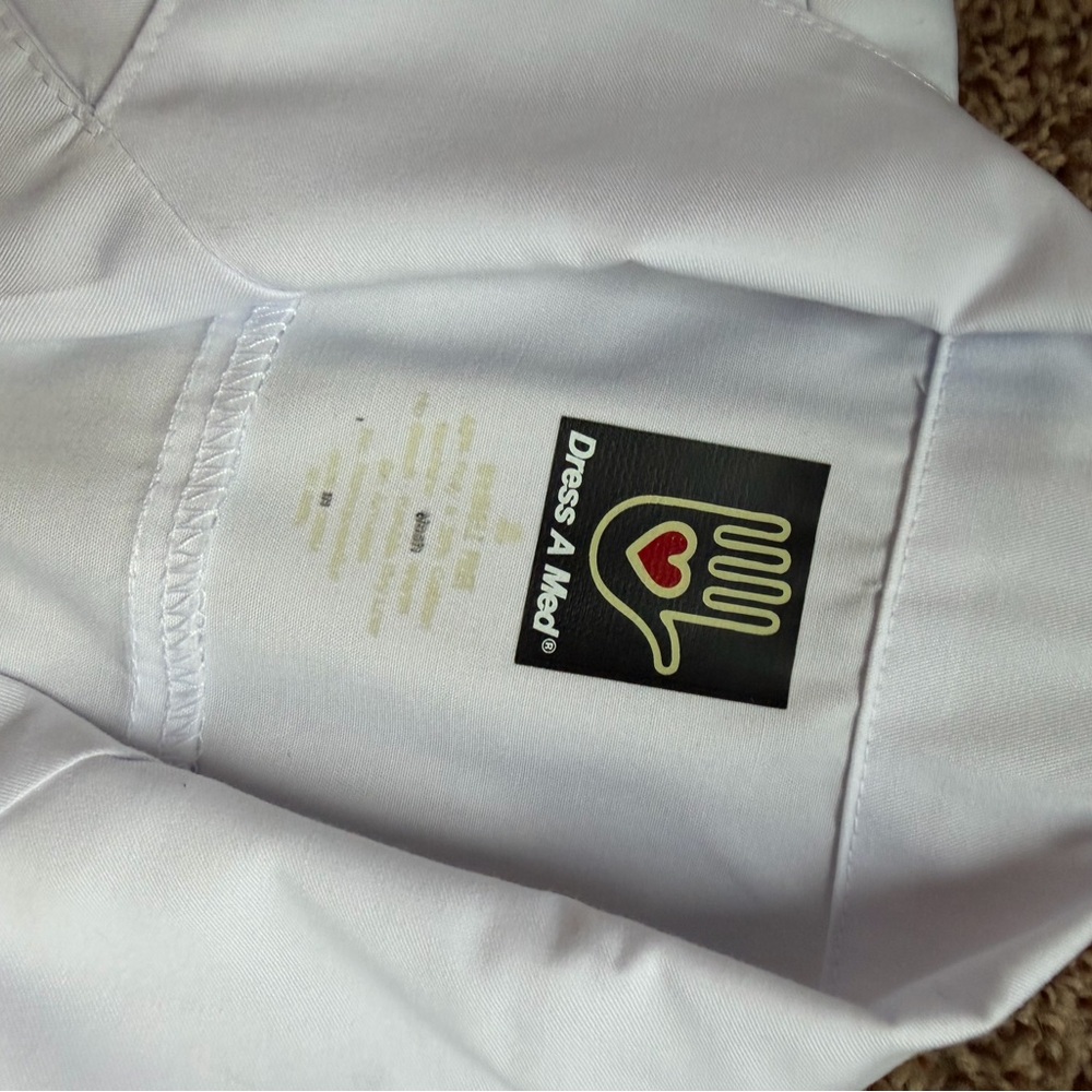 Nursing school white graduation dress. - Picture 2 of 2